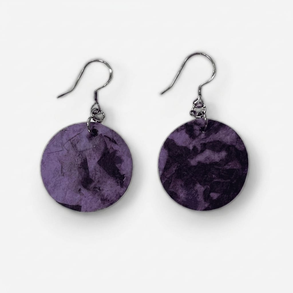Earring - Purple
